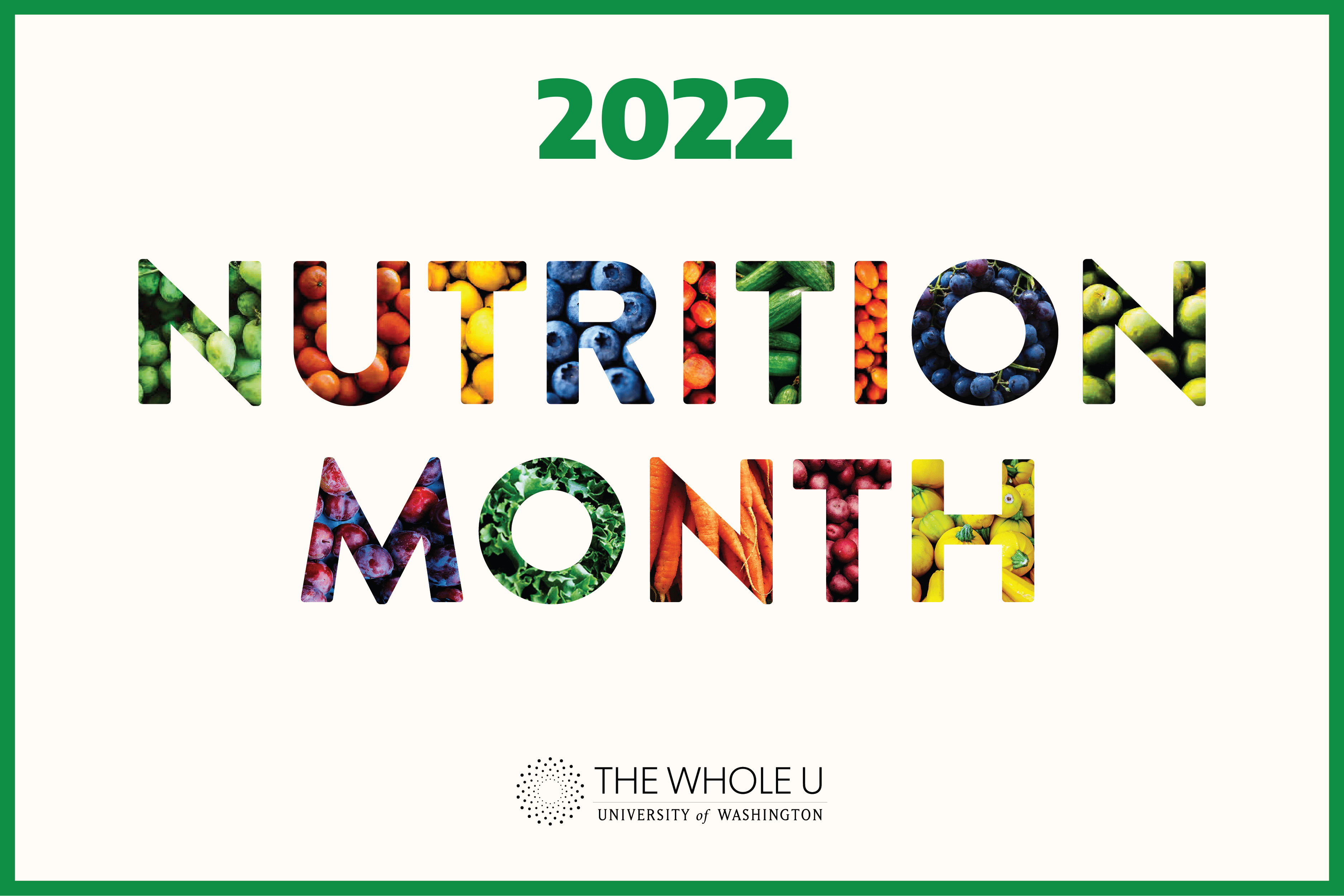 nutrition month The Whole U