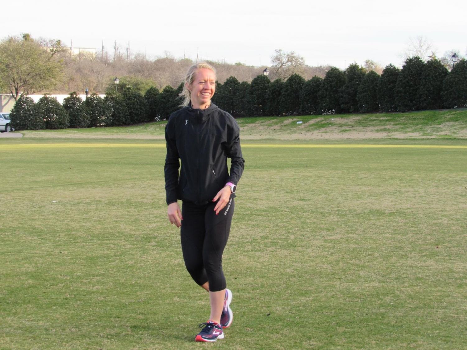 Kelsey Bruce took the job as new head coach and is running with it