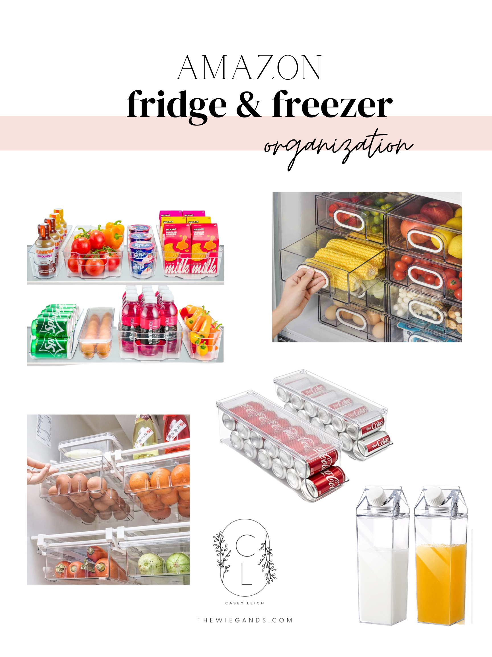 Fridge Organization Tips (Restock With Me) Casey Wiegand of The Wiegands