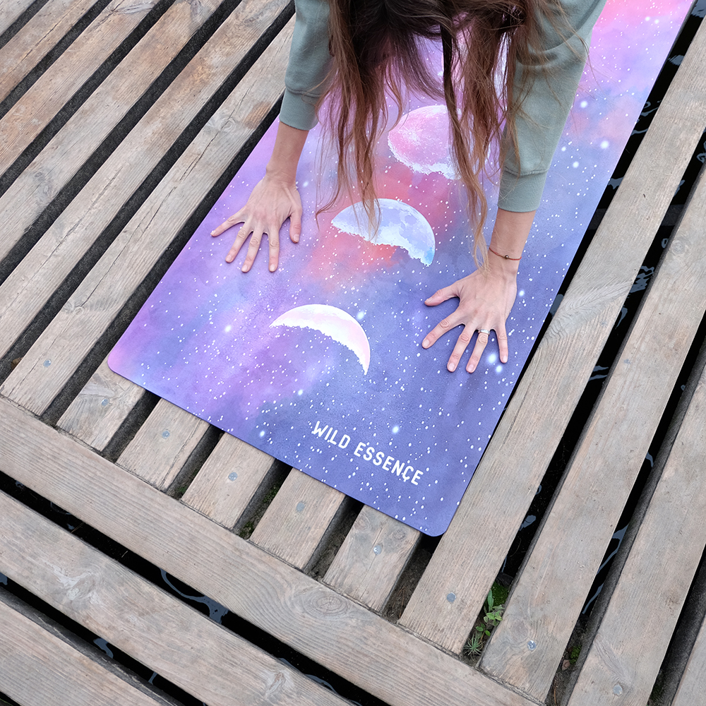 Moon Phases Yoga Mat Beautiful Yoga Mats Online