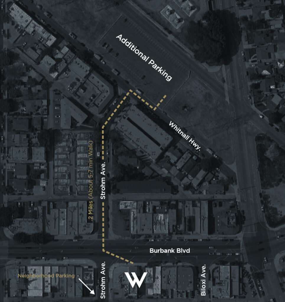 The Williamson Studios Parking Information