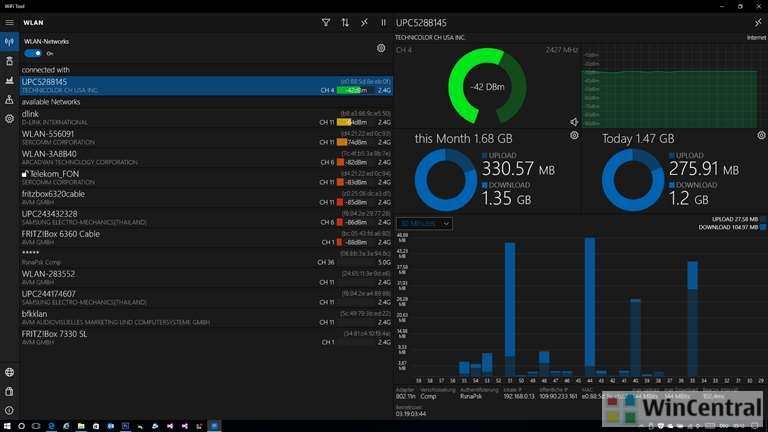 WiFi Tool is a superb WiFi analyzer app for Windows 10, grab it while