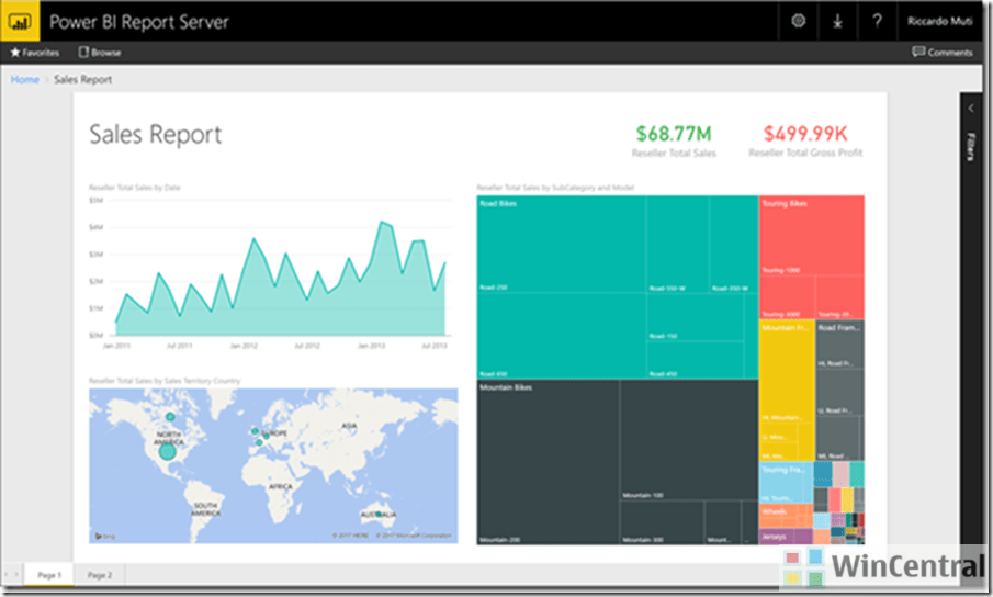 Power BI Report Server August 2017 Preview now available