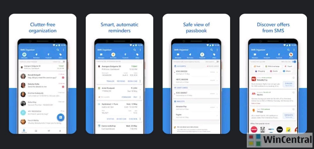 SMS Organizer for Android updated with notification and backup for