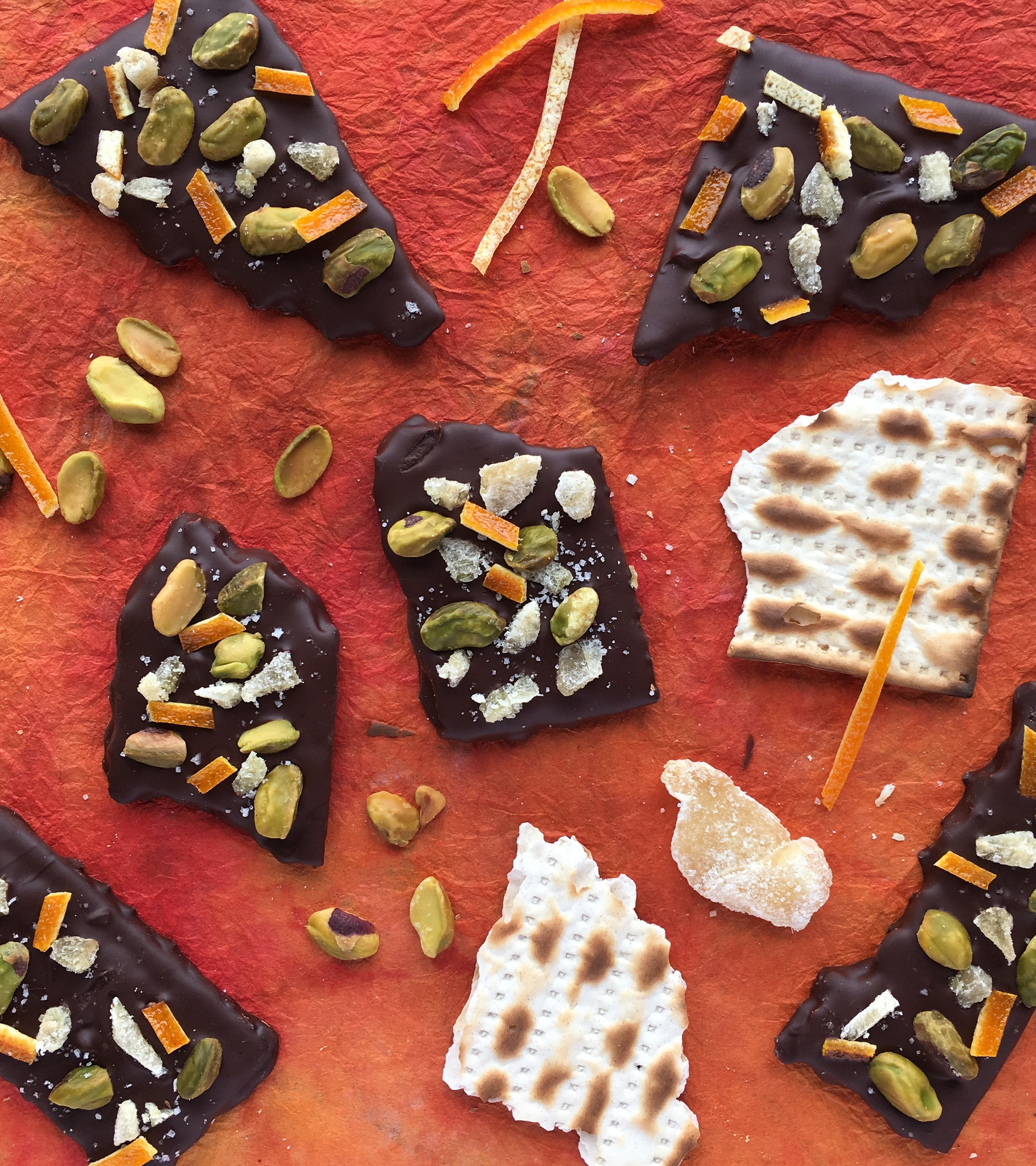 Dark Chocolate Matzah Bark Paddock Post