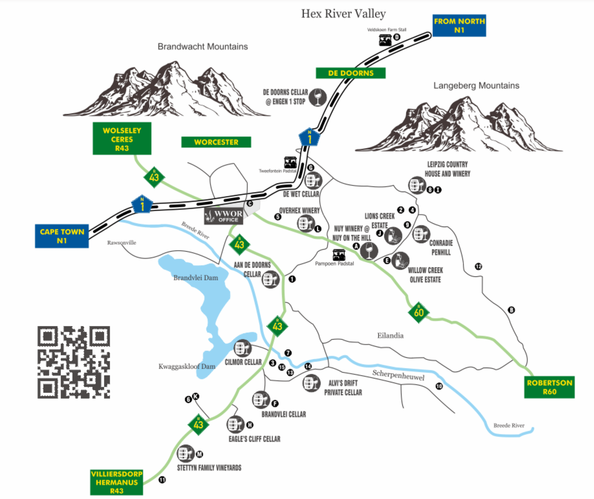 Wining along the Wine Routes