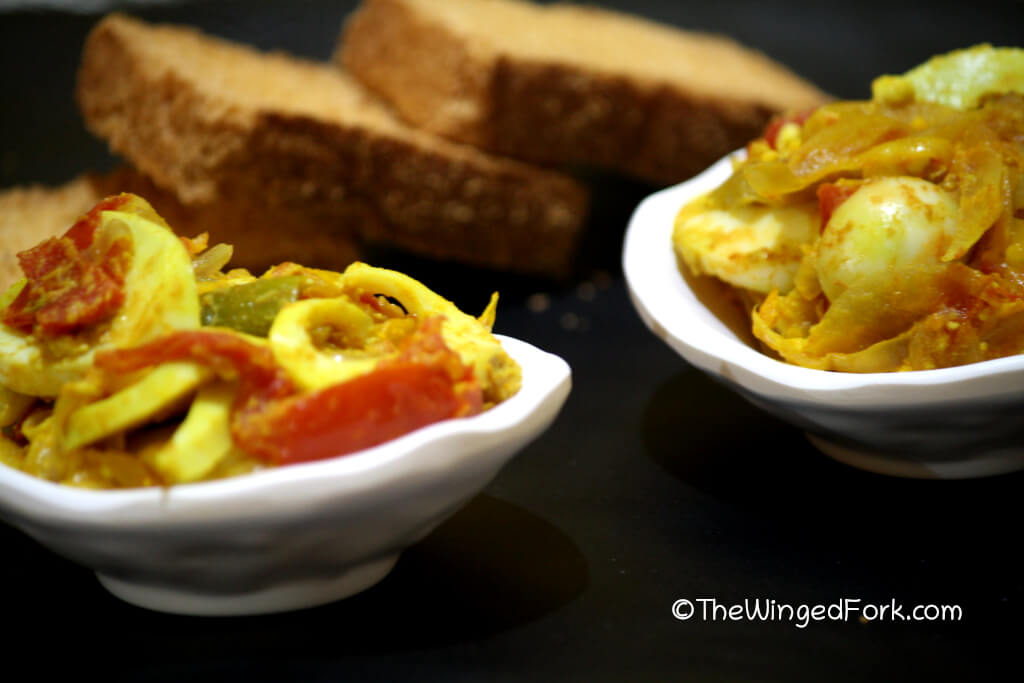 Mom's Boiled Egg Chilli Fry Recipe The Winged Fork