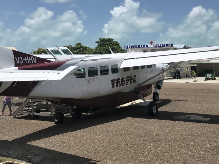 FLIGHT REVIEW Tropic Air Cessna Caravan From BZE to Ambergris Caye