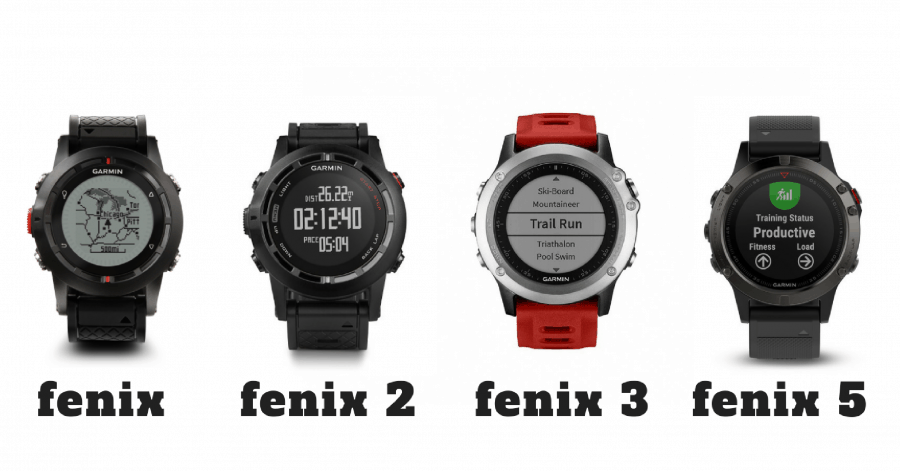 Comparing Garmin's fenix series: fenix, 2, 3, 5, 5S, and 5X - The Wired