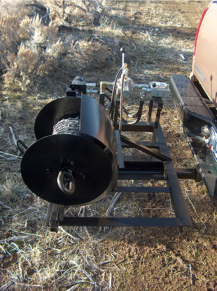 The Hydraulic Powered Wire Roller Hydraulic and Portable Fencing Rollers