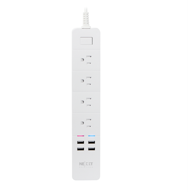 NEXXT HOME INDOOR SMART SURGE PROTECTOR NHPE610 MM105NXT39 Wizz