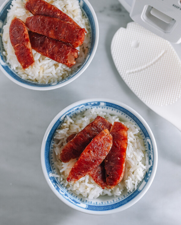 Chinese Sausage Rice Cooker Rice (Lap Cheong Fan) The Woks of Life