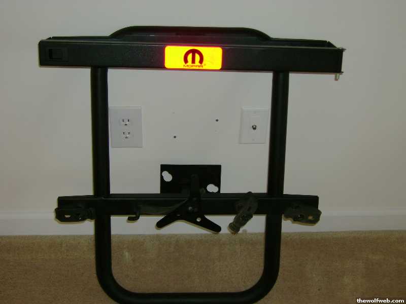 Mopar ski rack for jeep wrangler