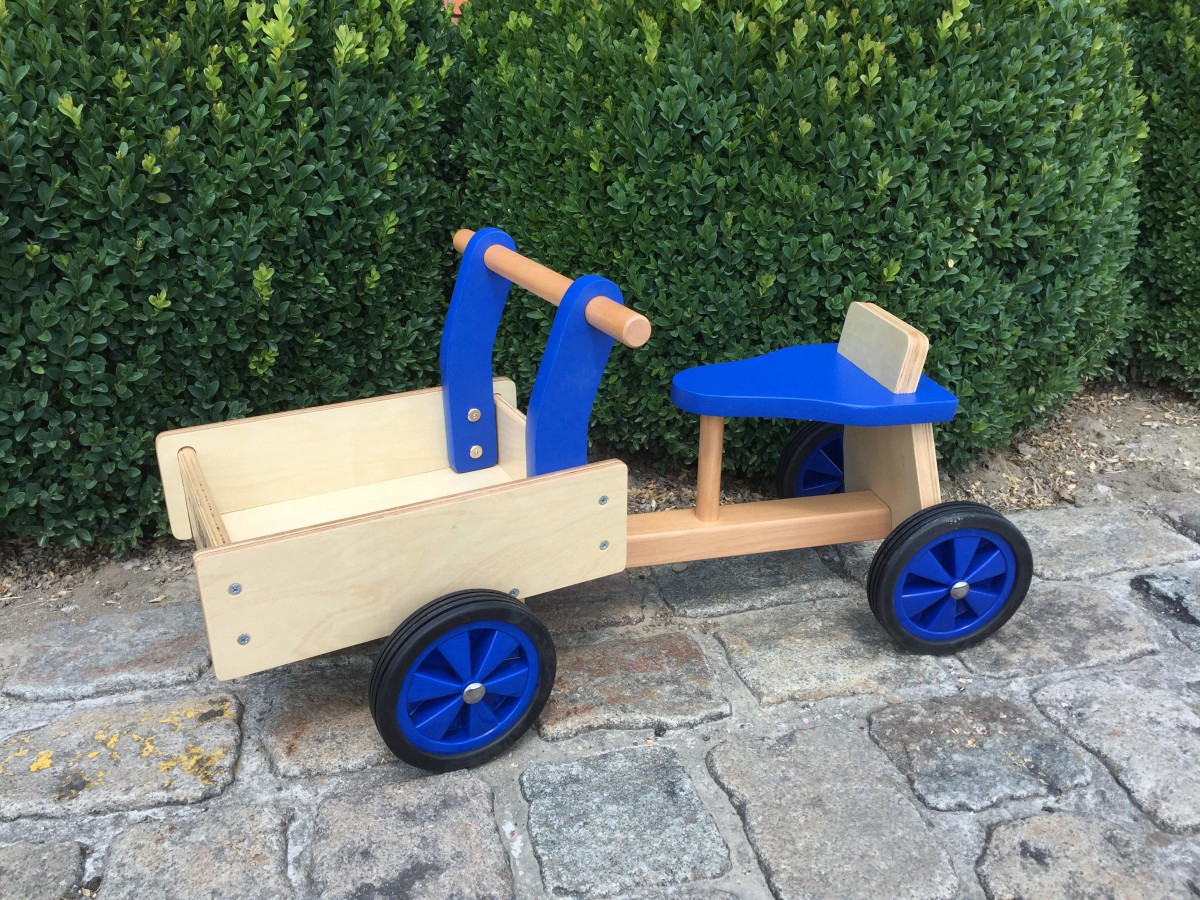 Houten Bakfiets Met Naam - The Woodbox