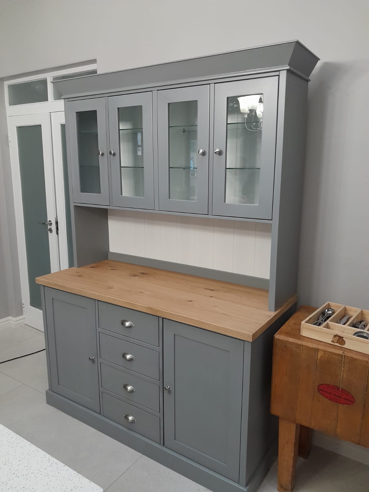 Nicole's Free Standing Kitchen Cupboard The WoodBox