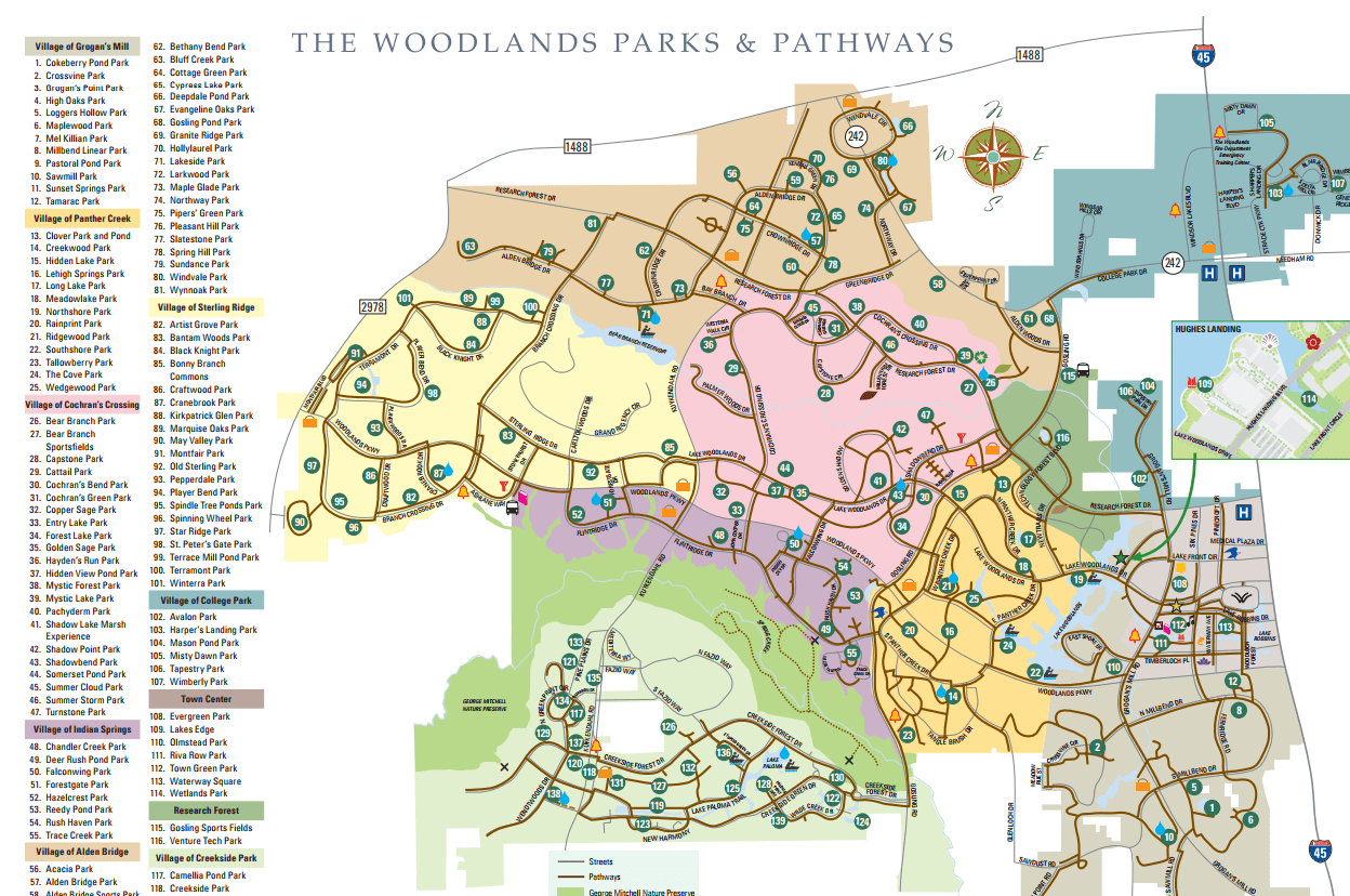 Campus Map Of Woodlands Camp In Cleveland Georgia Reference Files The Woodlands in Focus