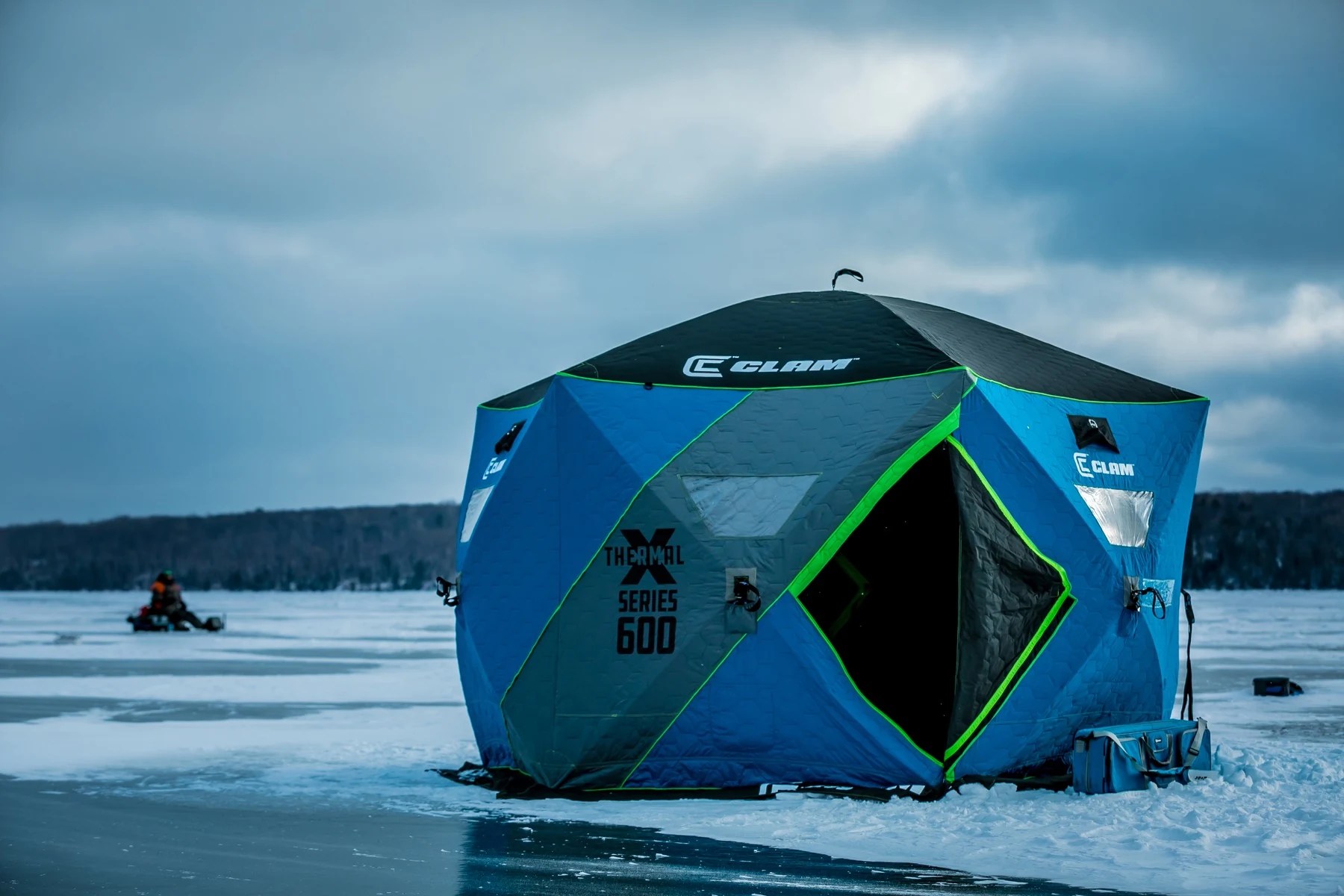 Clam X500 Thermal Lookout Hub Ice Shelter Cabela's