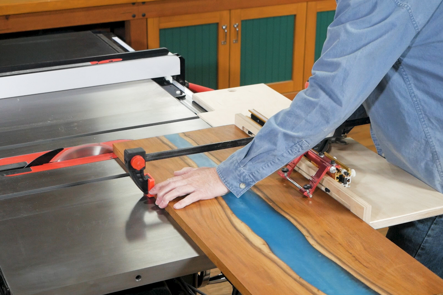 Table Saw Infeed Table Dimensioned Drawing Plan The Woodsmith Store