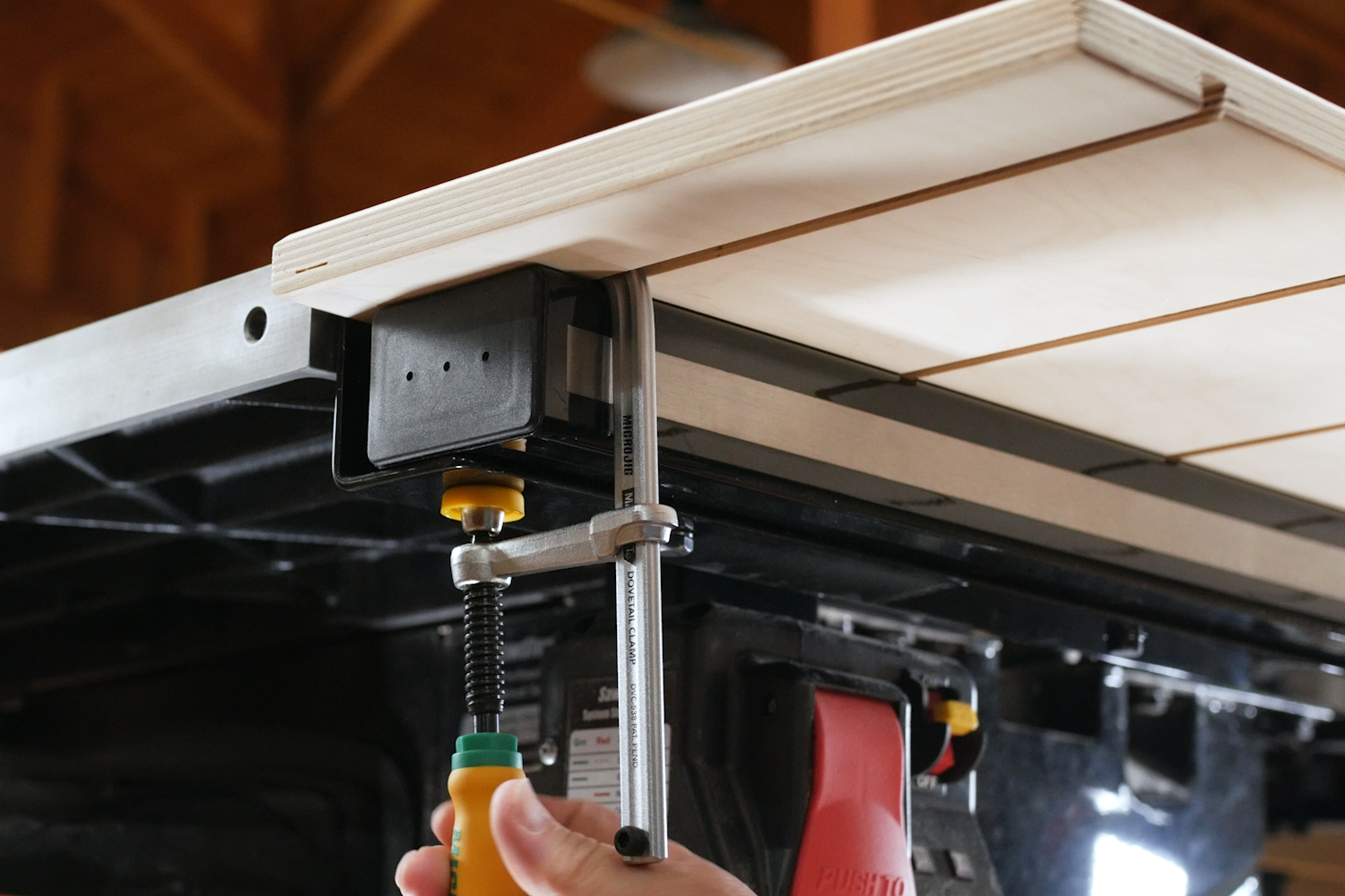 Table Saw Infeed Table Dimensioned Drawing Plan The Woodsmith Store
