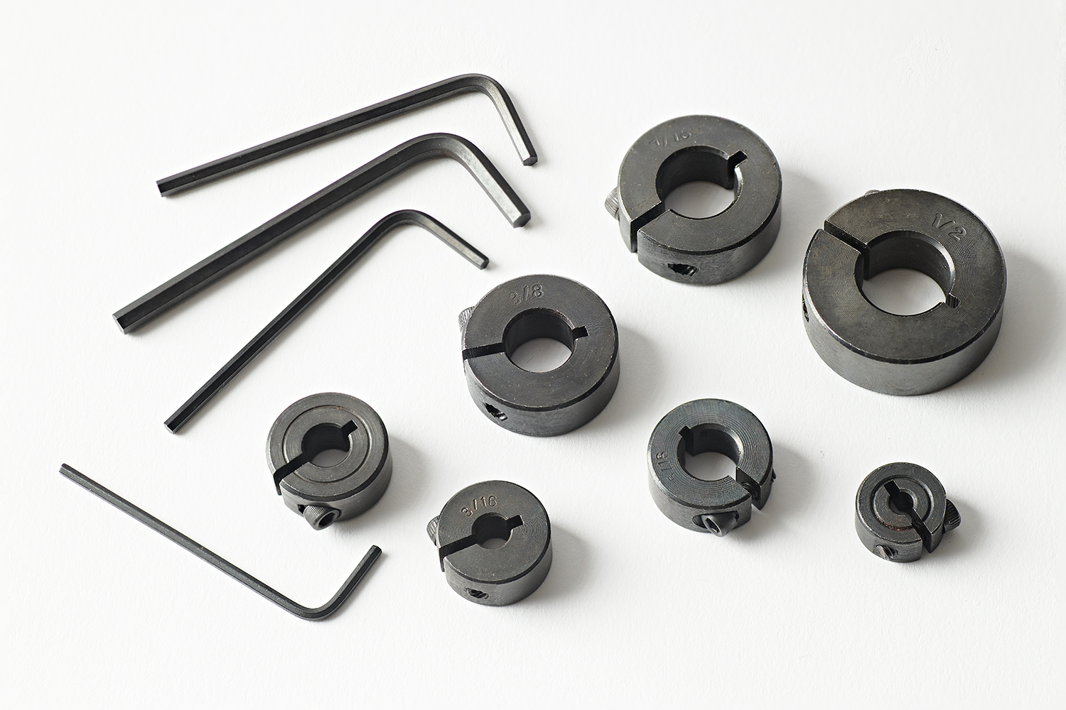 Clesco 7Piece Drill Stop Collar Kit The Woodsmith Store