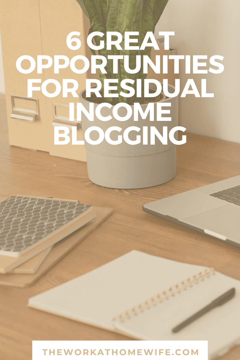 Residual 6 Ways to Make More Money from Your Blog Hands Off