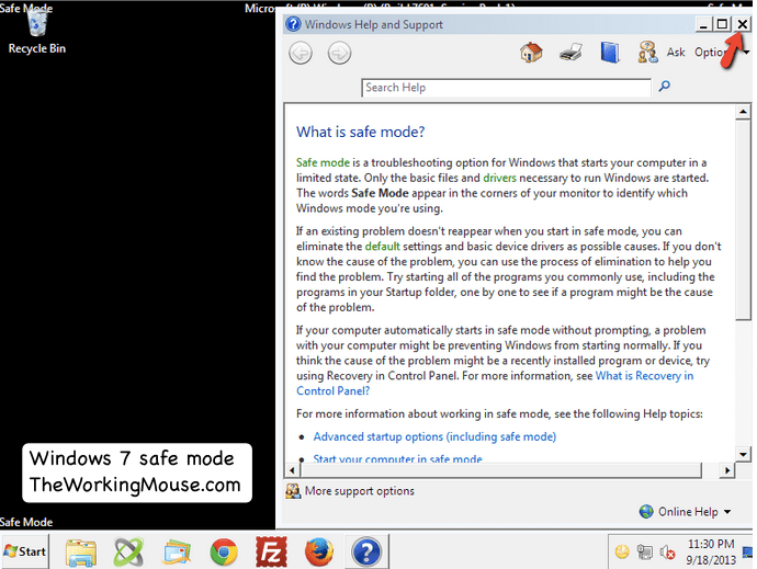 How to Start Windows 7 in Safe Mode The Working Mouse