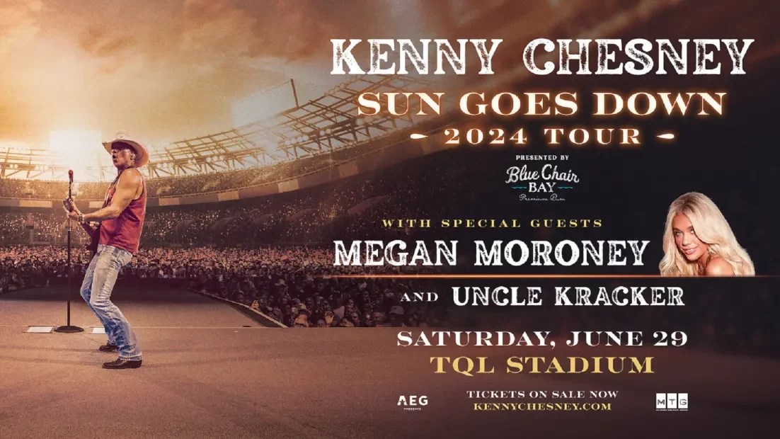 Kenny Chesney Sun Goes Down 2024 Tour 97.3 The Wolf