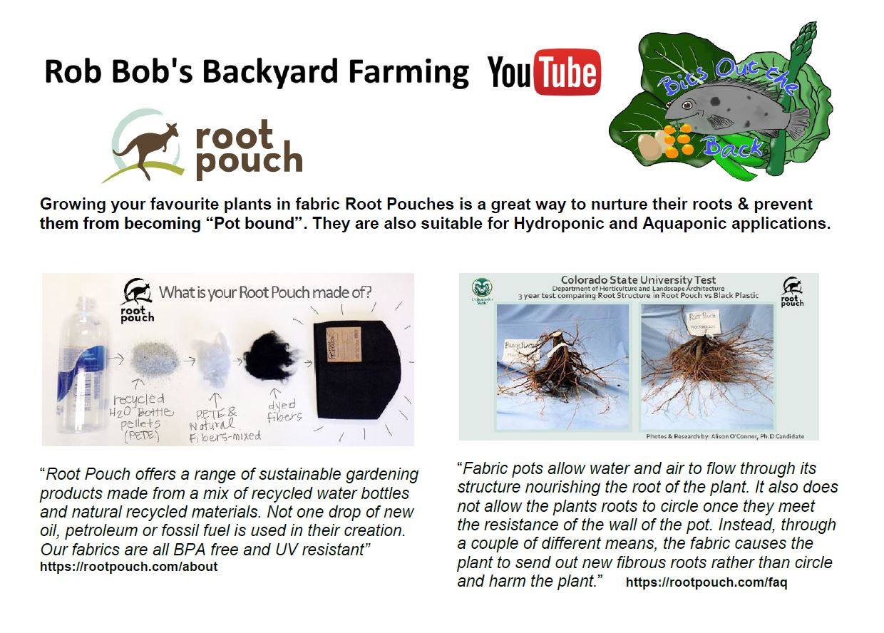 Root Pouch Worms For Worm Farms & Education