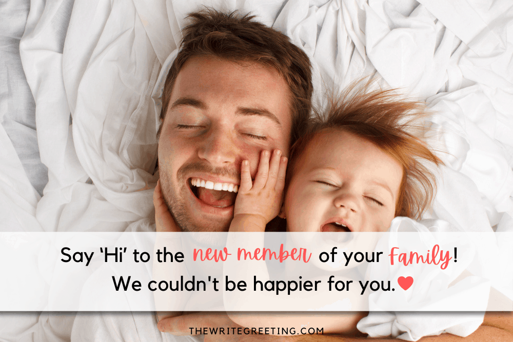 Congratulations on a Father Message The Write Greeting