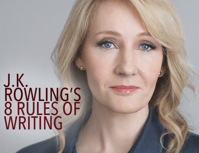 JK Rowling's 8 Rules of Writing
