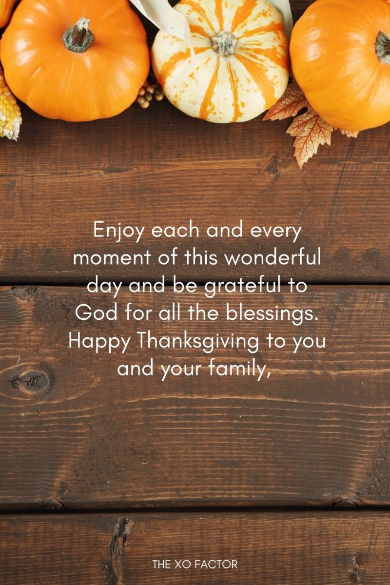 70+ Sweet Thanksgiving Messages For Your Loved Ones The XO Factor