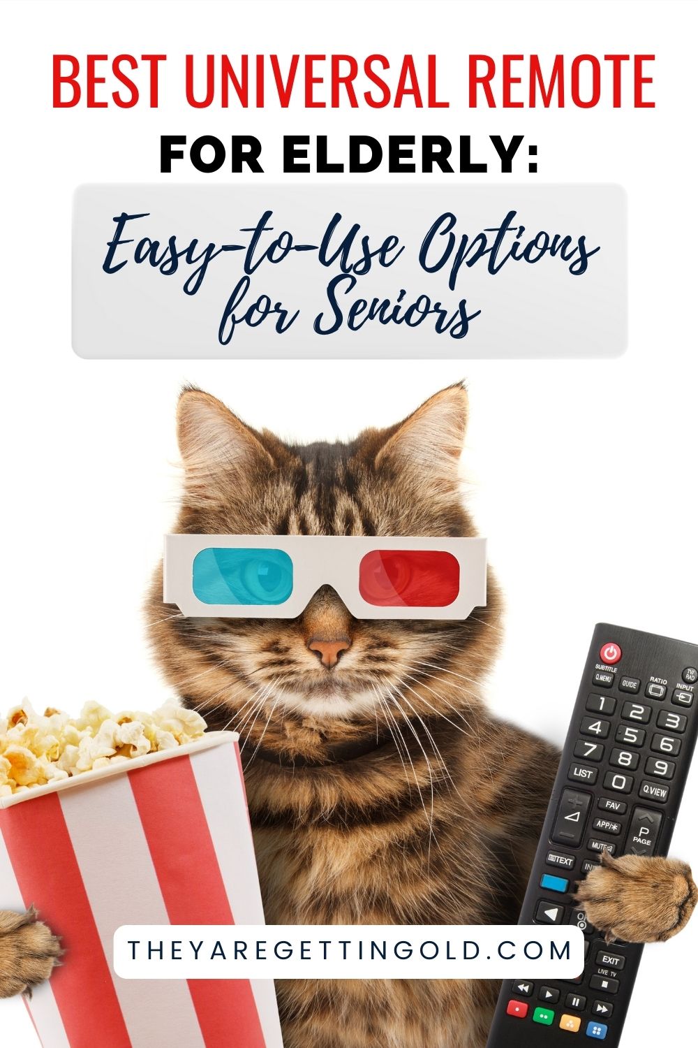 Best Universal Remote for Elderly: Easy-to-Use Options for Seniors