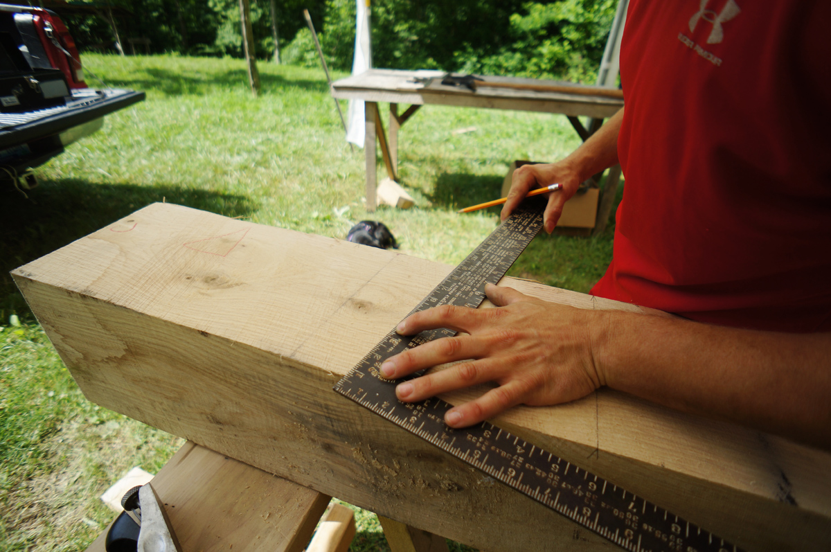 2014 Timber Frame Recap Part 1 The Year of Mud