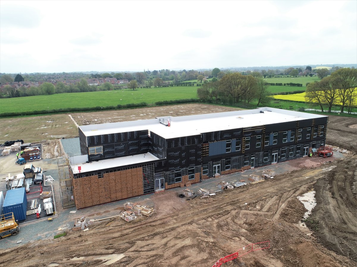 Keystone Academy New Build Aerial Shots The YES Trust