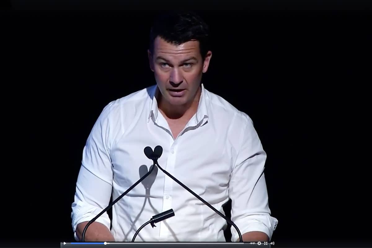 Founder, Damien Schofield Speaks at PTS17 In Brisbane Younger Heroes