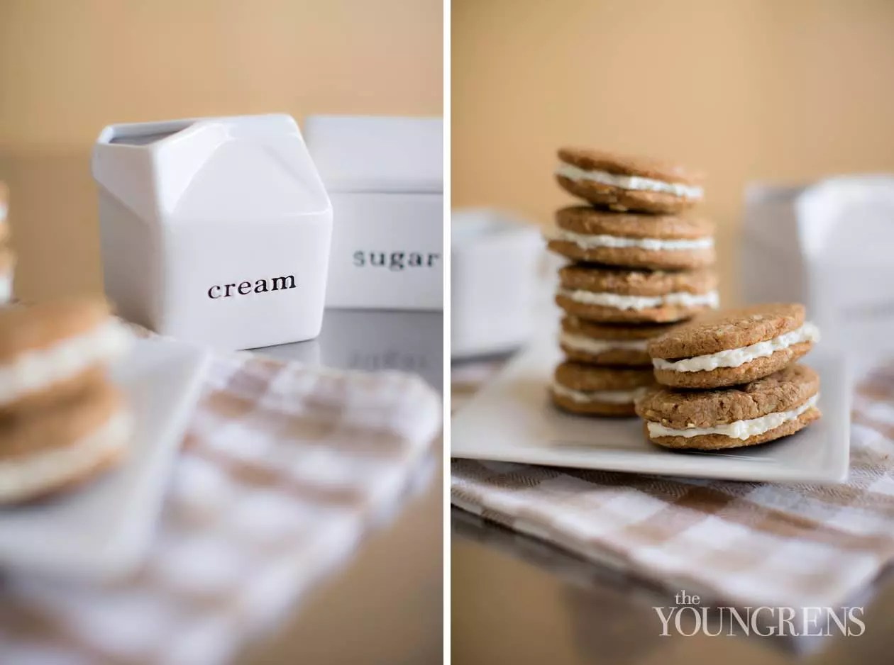 Almond Butter Sandwich Cookies The Youngrens San Diego Photographers
