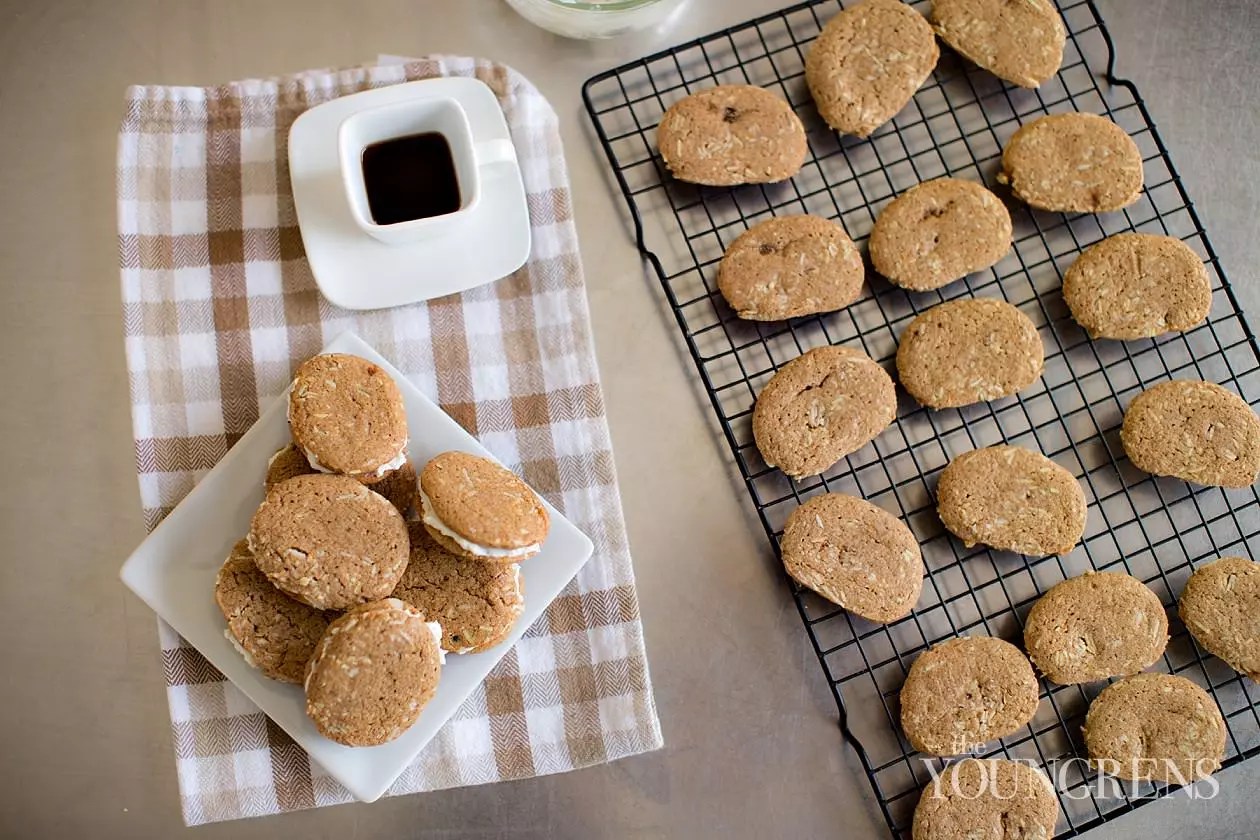 Almond Butter Sandwich Cookies The Youngrens San Diego Photographers