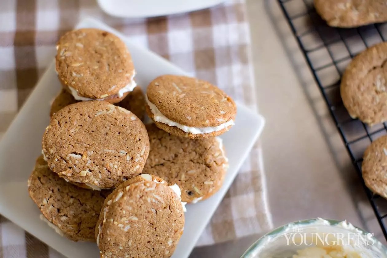 Almond Butter Sandwich Cookies The Youngrens San Diego Photographers