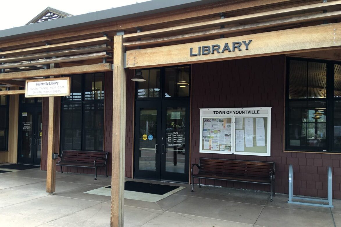 Yountville Library Back on Schedule The Yountvillian