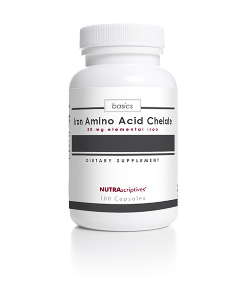 Iron Amino Acid Chelate 30 mg The Youth Rx