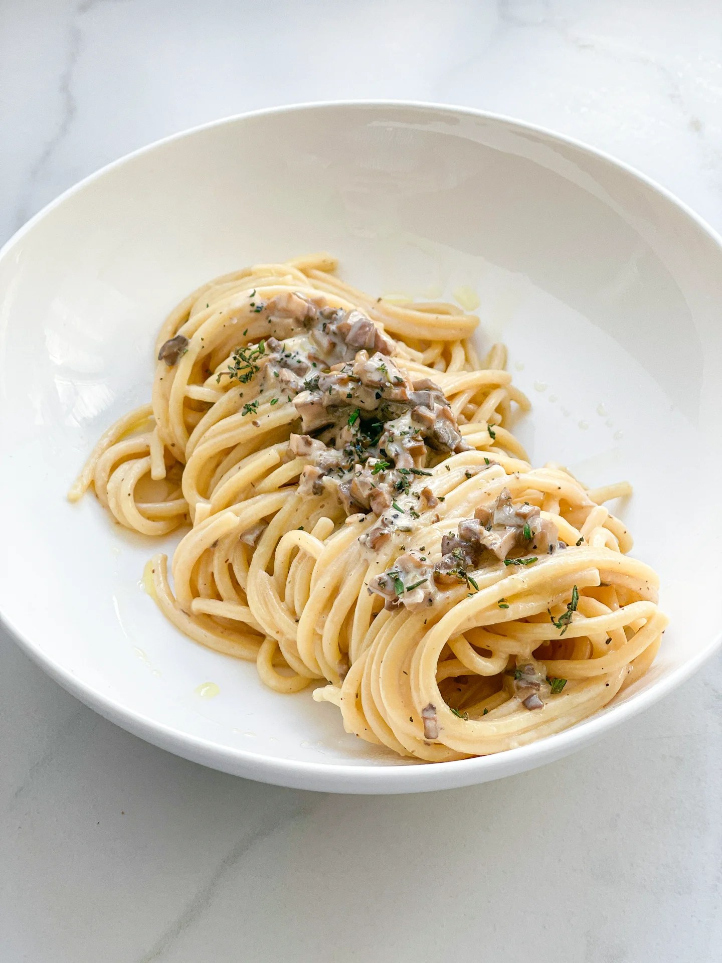 Truffle Mushroom Mascarpone Pasta The Zett