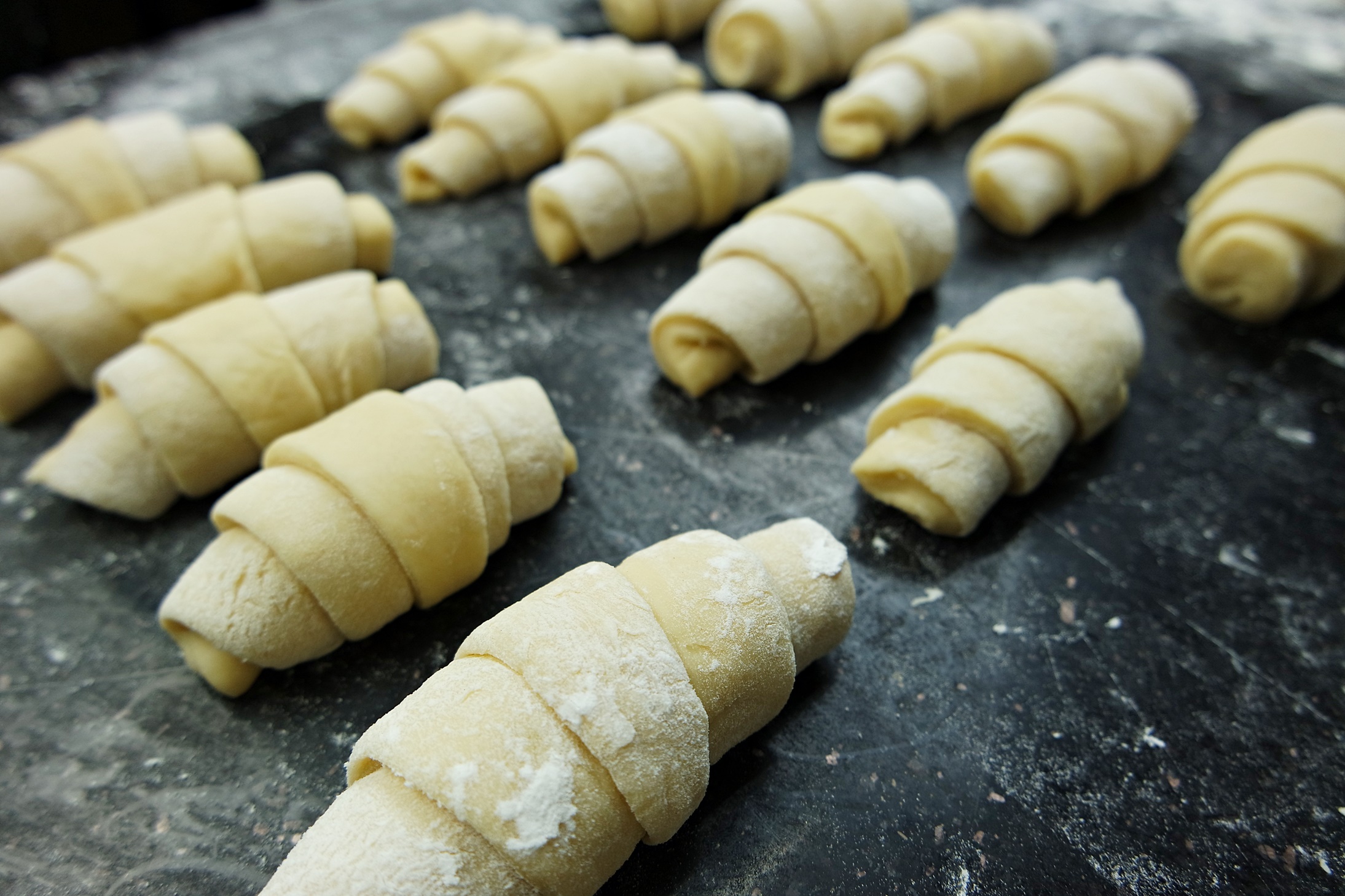 Japanese Butter Roll (Crescent Roll) バターロールのレシピ