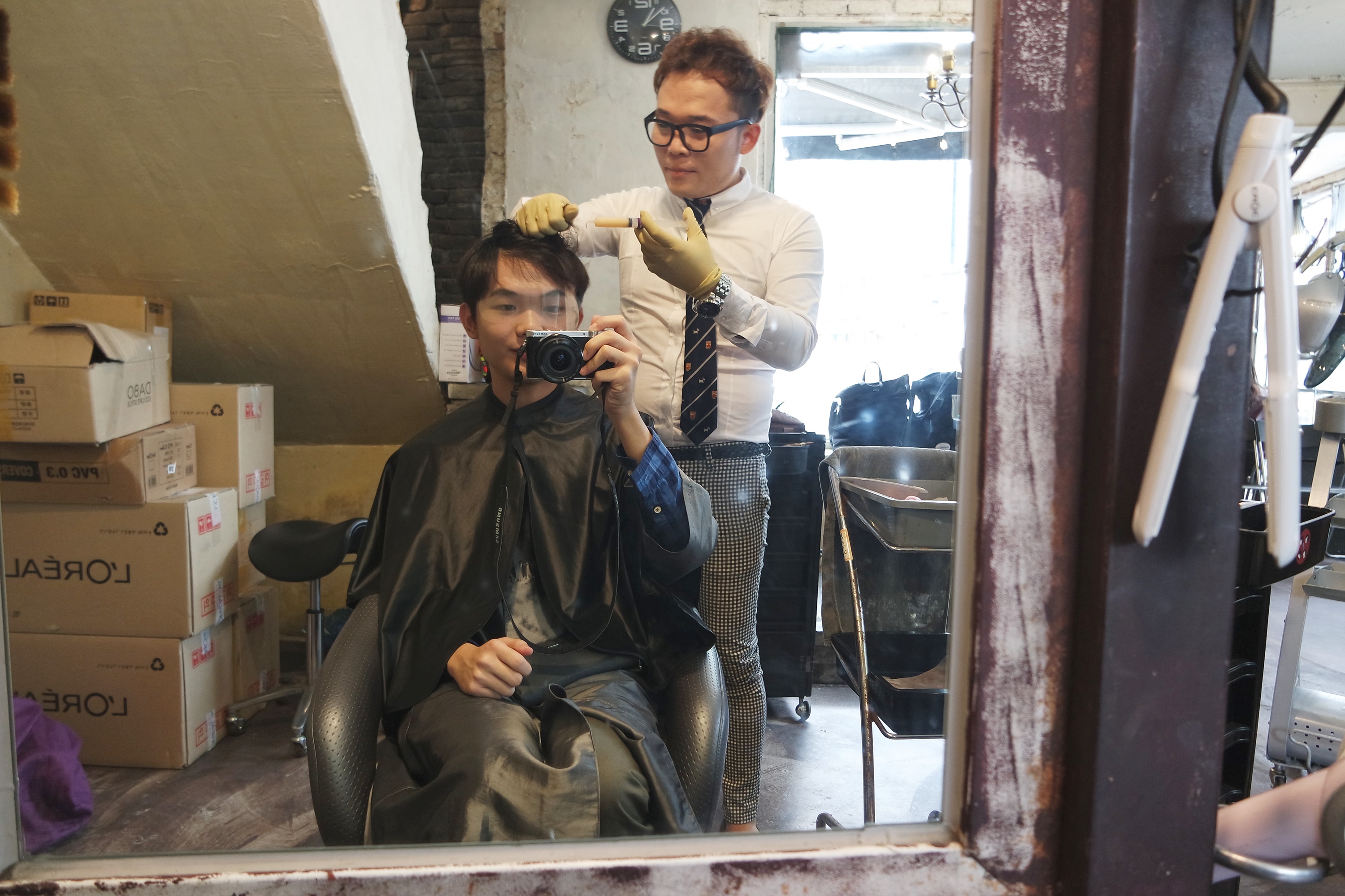 Get your hair styled in Seoul, Korea with CCA Hair TheZongHan