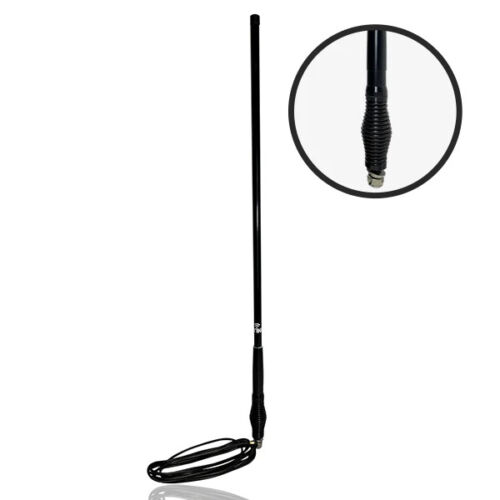 Strike B3 7dBi Heavy Duty Bullbar Mount Antenna Black
