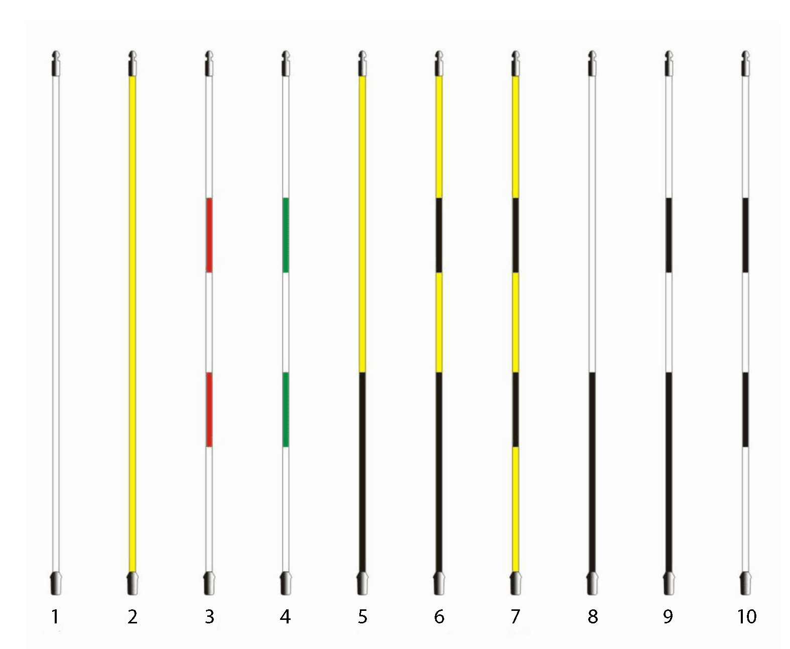 Standard Regulation Flagstick TH Golf Course Equipment