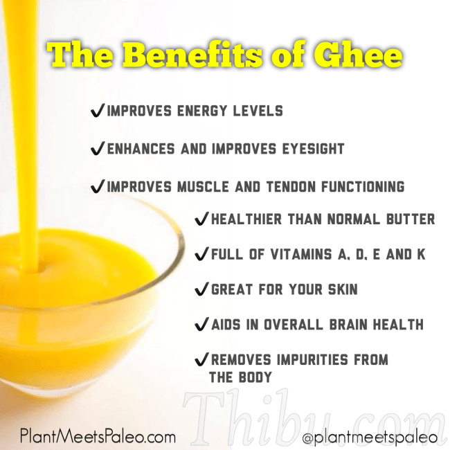 Ghee (clarified butter) is good for you! Thibu Times
