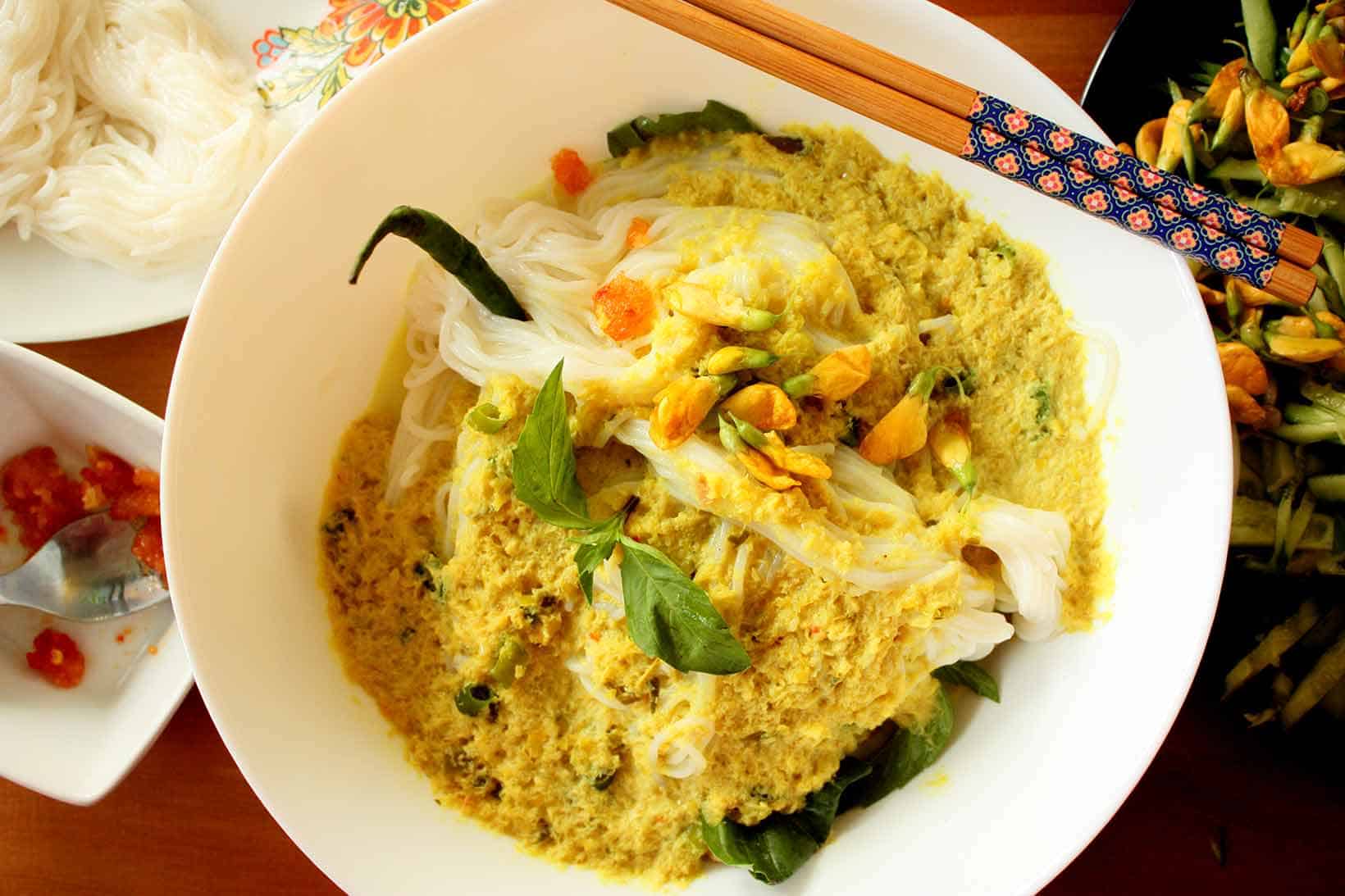 Nom Banh Chok Recipe How To Make Cambodia’s Famous Khmer Noodles