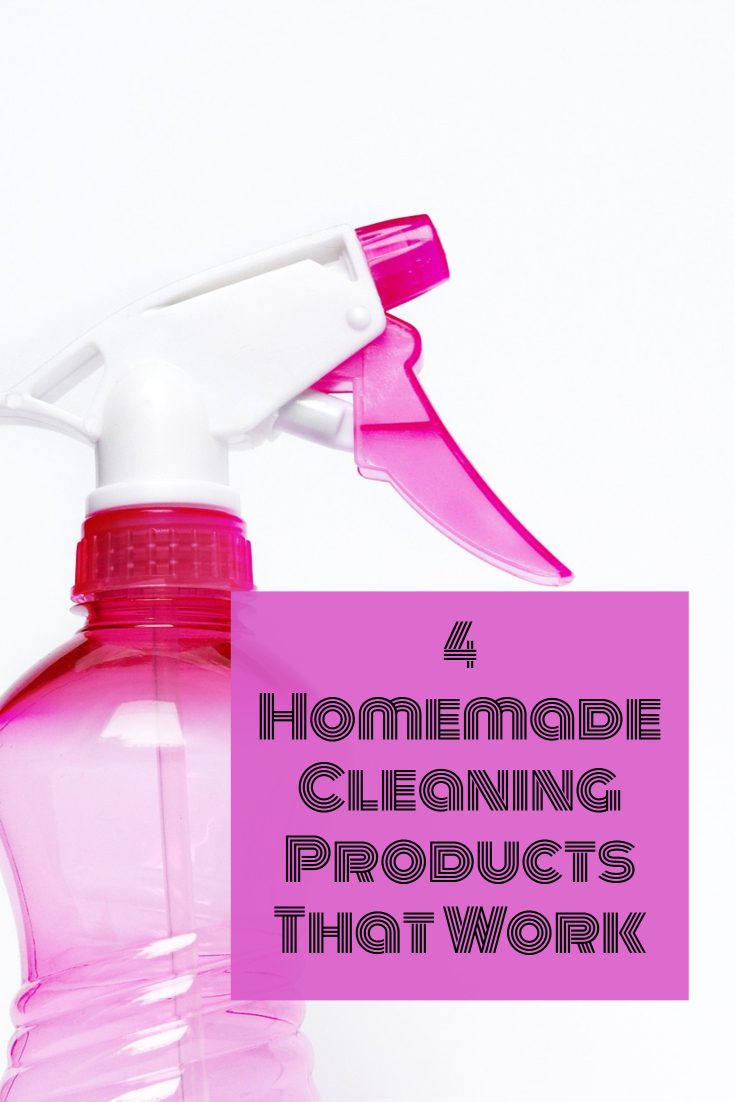 4 Homemade Cleaning Products That Work Thifty Mama Life