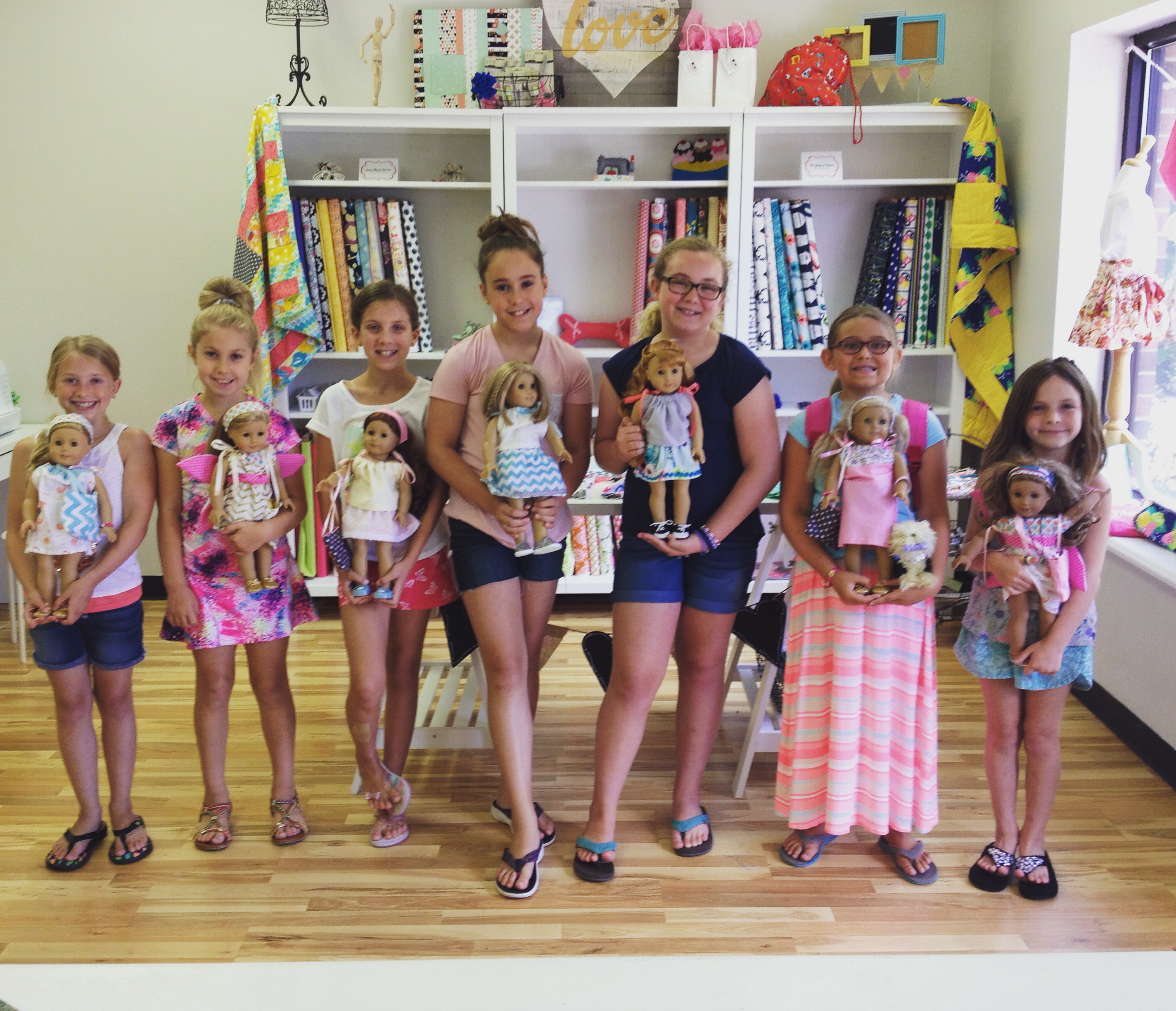 Simple Skirt Tutorial 18″ Doll Clothes Thimble Bee's Sewing School