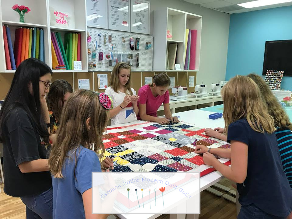 Carolina Junior MODern Quilt Guild Thimble Bee's Sewing School
